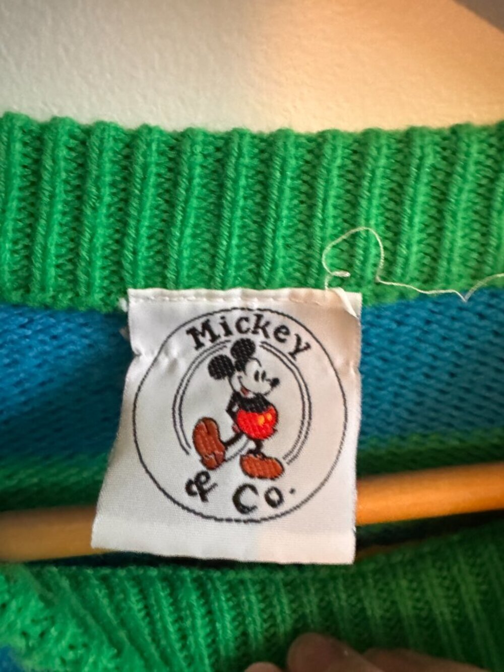 Vintage! Mickey & Co Mickey Mouse Sweater — Size L - Picture 5 of 5